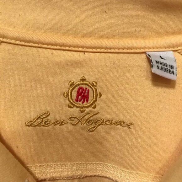 Men’s yellow shirt. Size Large. - Picture 6 of 6